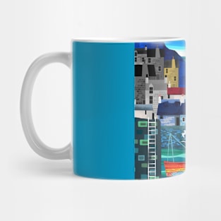 Fishing Town Mug